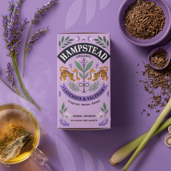 Organic Lavender & Valerian Tea Bags