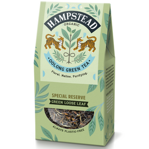 Organic Oolong Green Tea Loose Leaf  Hampstead Tea