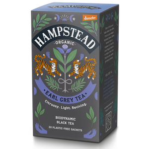 Hampstead Tea Organic and Biodynamic Earl Grey Tea Bags - Hampstead Tea - Biodynamic and Organic Teas