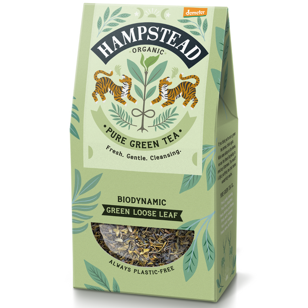 Organic Green Loose Leaf Tea Hampstead Tea Biodynamic