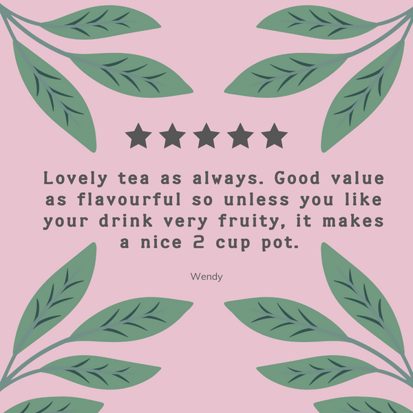 Review Rosehip & Hibiscus Tea