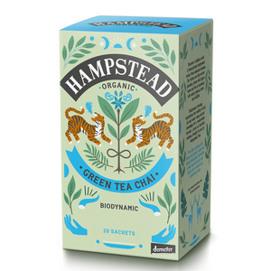 Hampstead Tea Organic Chai Green Tea Bags - Hampstead Tea - Biodynamic and Organic Teas