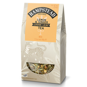 Hampstead Tea Organic Lemon & Ginger Loose Leaf - Hampstead Tea - Biodynamic and Organic Teas
