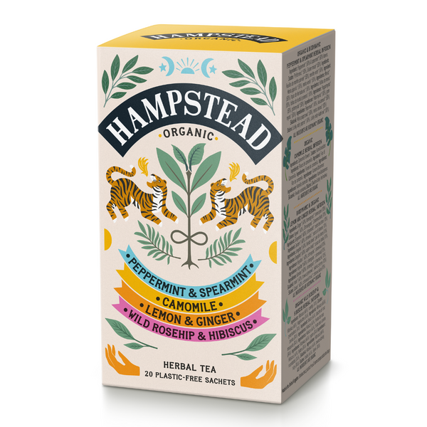 organic herbal tea selection pack Hampstead Tea