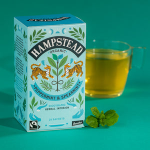 Hampstead Tea Organic Peppermint & Spearmint Tea Bags 